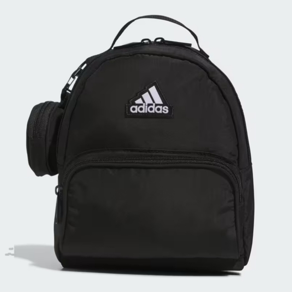 Adidas Must Have Mini Backpack Unisex Black And White New - Picture 3 of 11